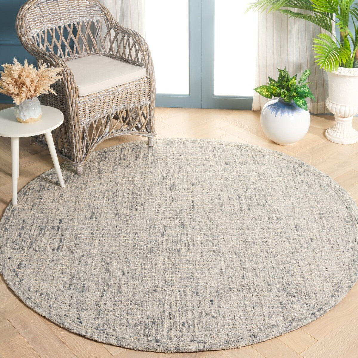 Exquisite Hand-Tufted Contemporary Rug - 80% Wool, Luxury Design from India for Your Home