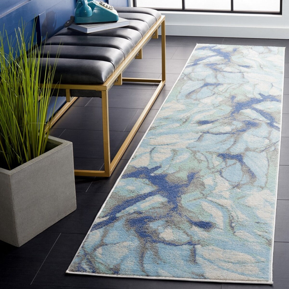 Skyler Modern Power Loomed Area Rug - Soft and Cozy 100% Polypropylene with Fashionable Friese Texture Pattern