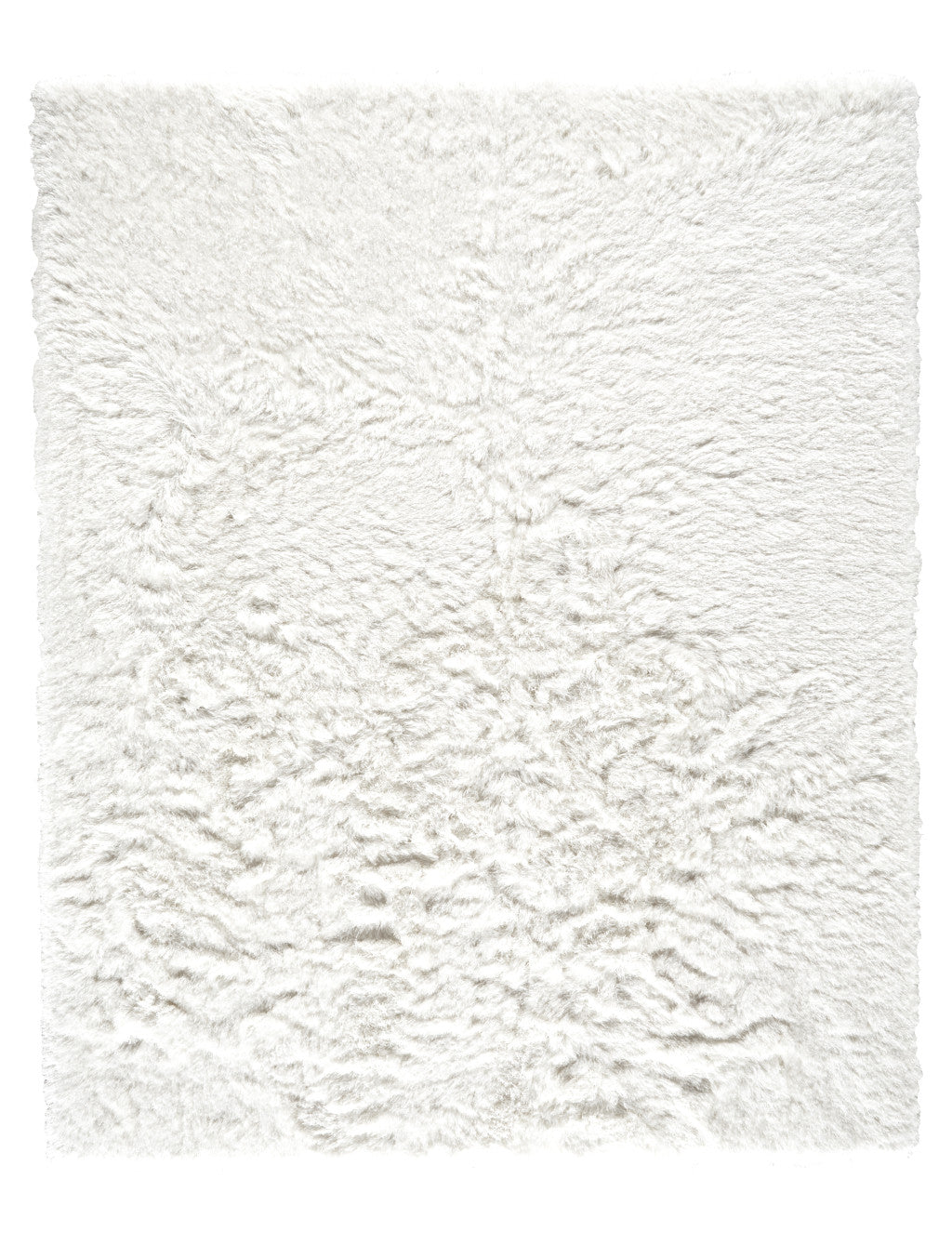 Soft, Stain-Resistant Gray Shag Area Rug for Elegant Home Decor