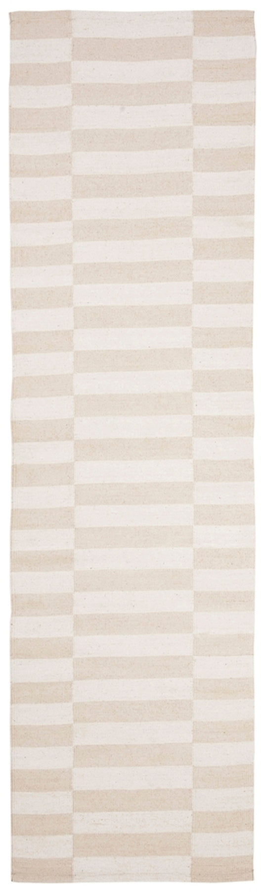 Ludlow Flat Weave Stylish and Long - lasting Striped Cotton Rug, an Ideal Home Decor for Every Living Area