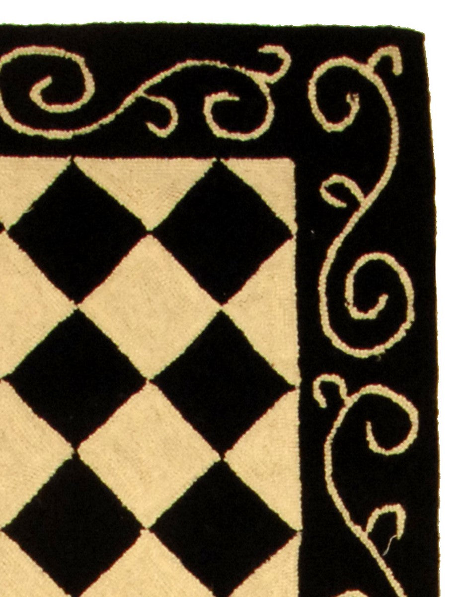 Chelsea Hand-Hooked Luxury Rug - Exquisite 100% Virgin Wool with Classic American and European-Style Designs