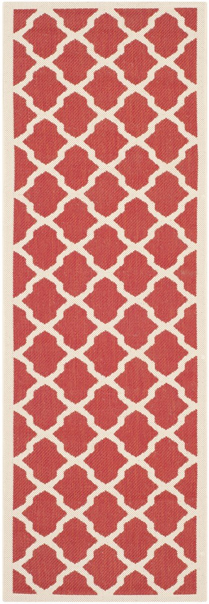 Durable Polypropylene Courtyard Power Loomed Rug for Stylish Indoor and Outdoor Use