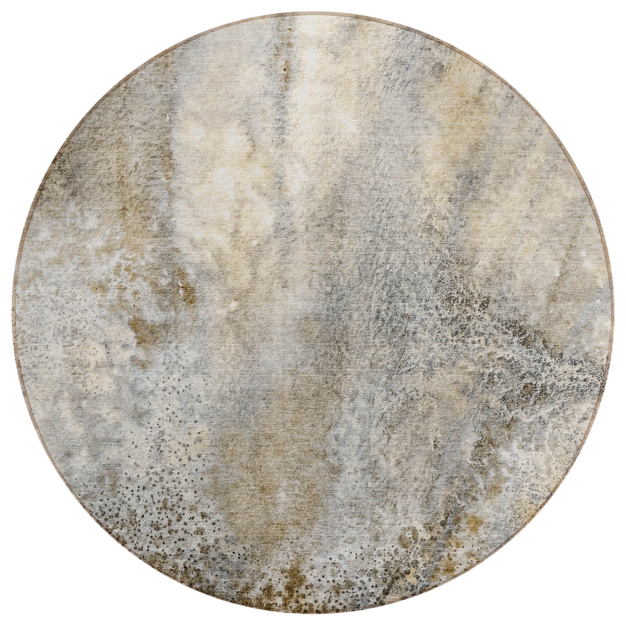 Stain-Resistant, Non-Skid Washable Outdoor Runner Rug with Stylish Abstract Design for Homes