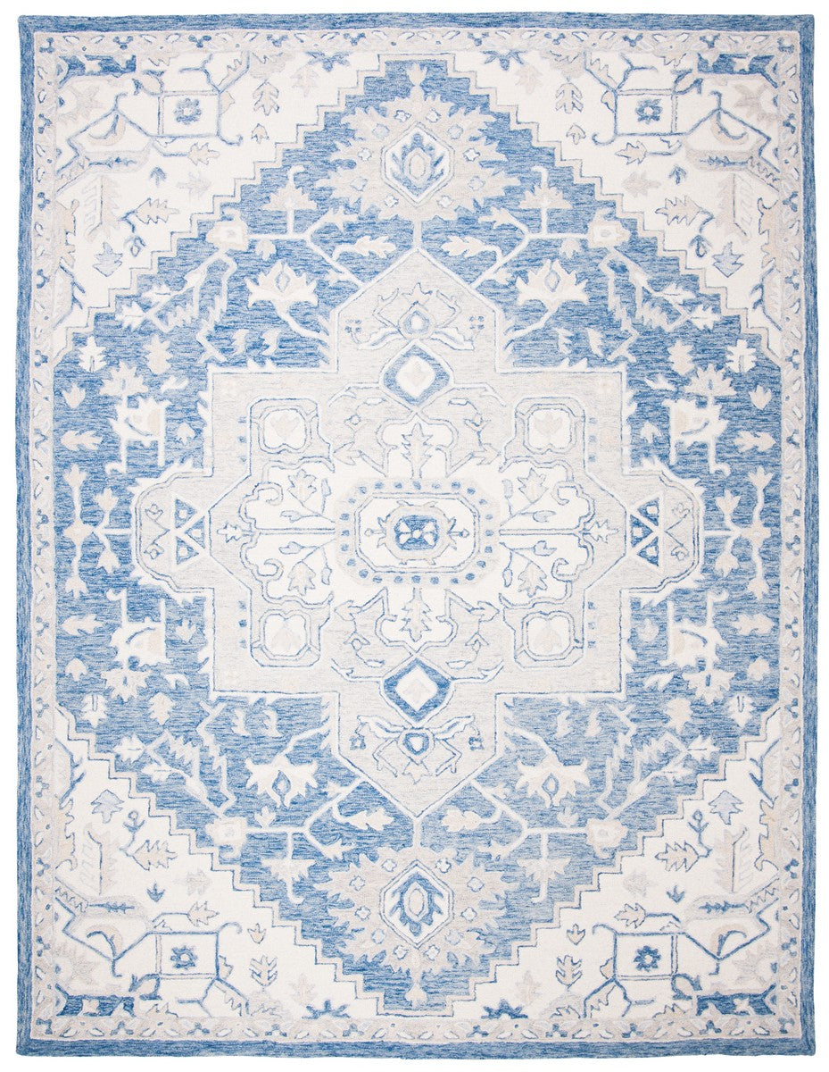 Luxurious Hand-Woven Indian Wool Rug for Timeless Decor Elegance