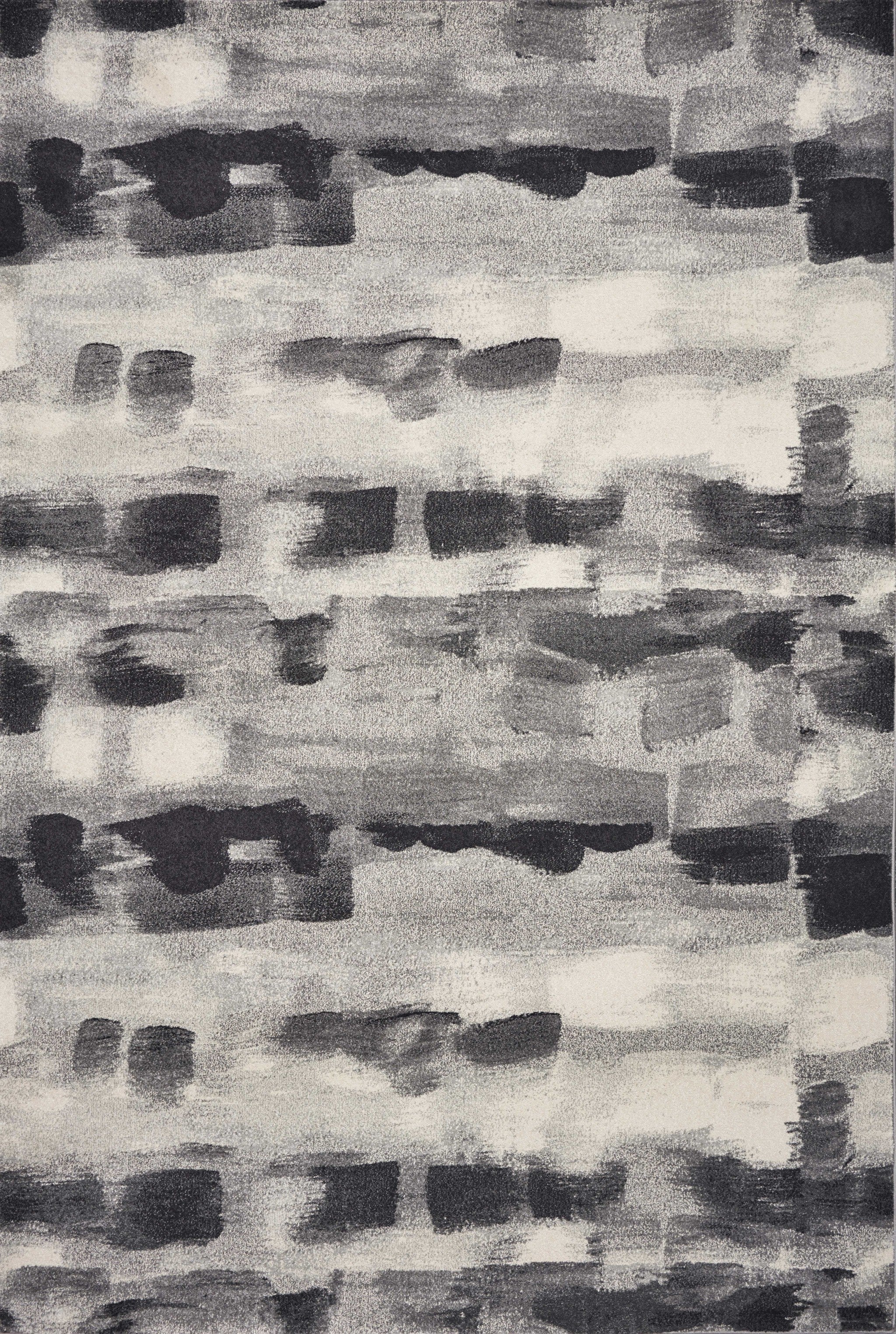 Exquisite Modern Watercolor Design Captivating Grey Palette Area Rug for Stylish Home Decorations