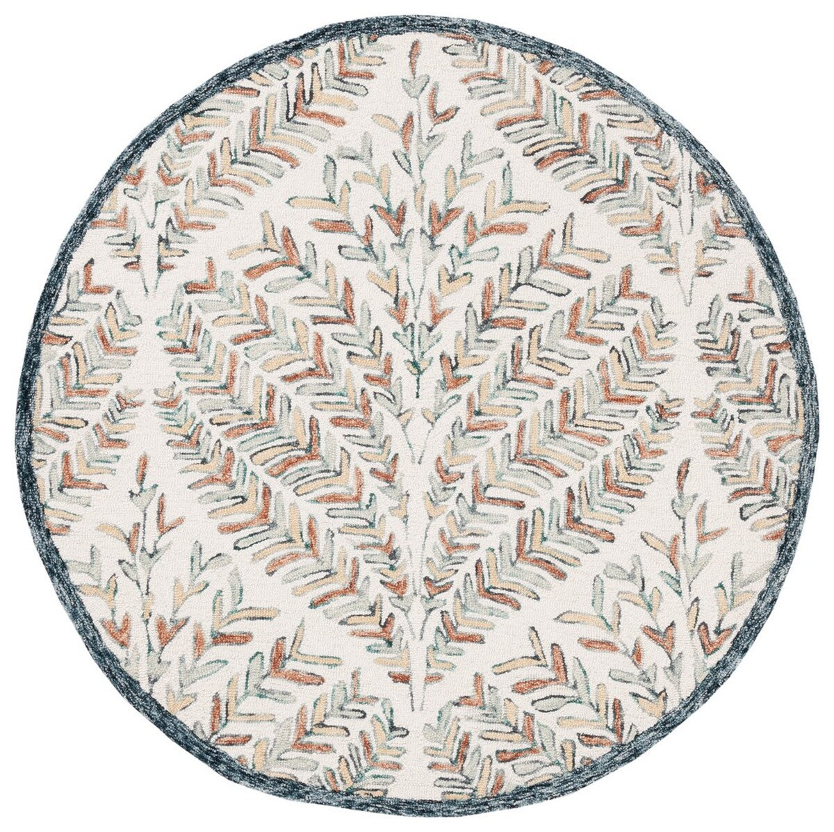 Exquisite Capri Hand-Tufted Wool Floral Area Rug - Ideal for Creating a Luxurious and Comfortable Home Decor Setting