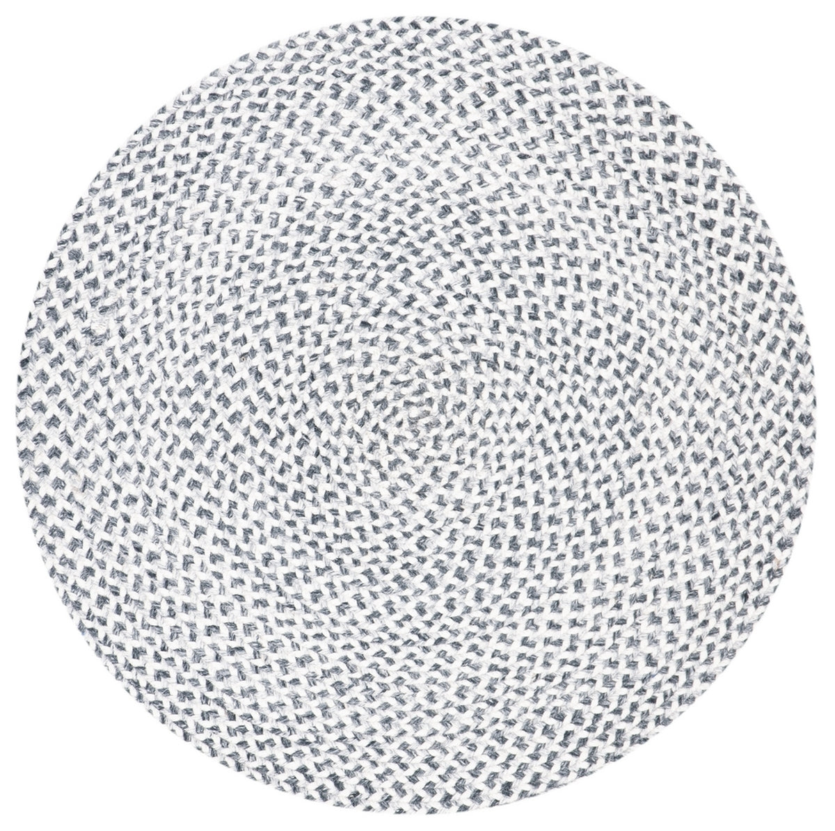 Luxurious Hand-Braided Round Polyester Rug for Elegant Home Decor