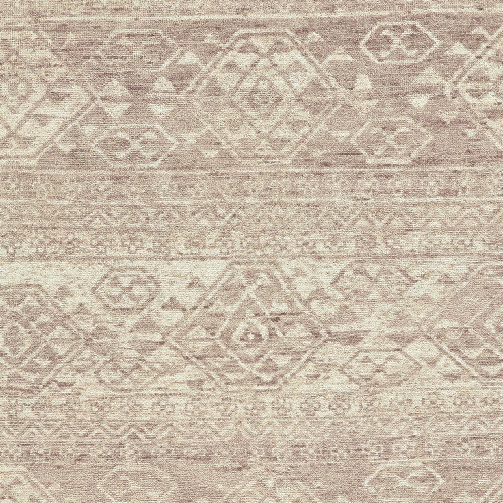 Unique, Stain-Resistant Hand-Knotted Southwestern Wool Area Rug for Your Space