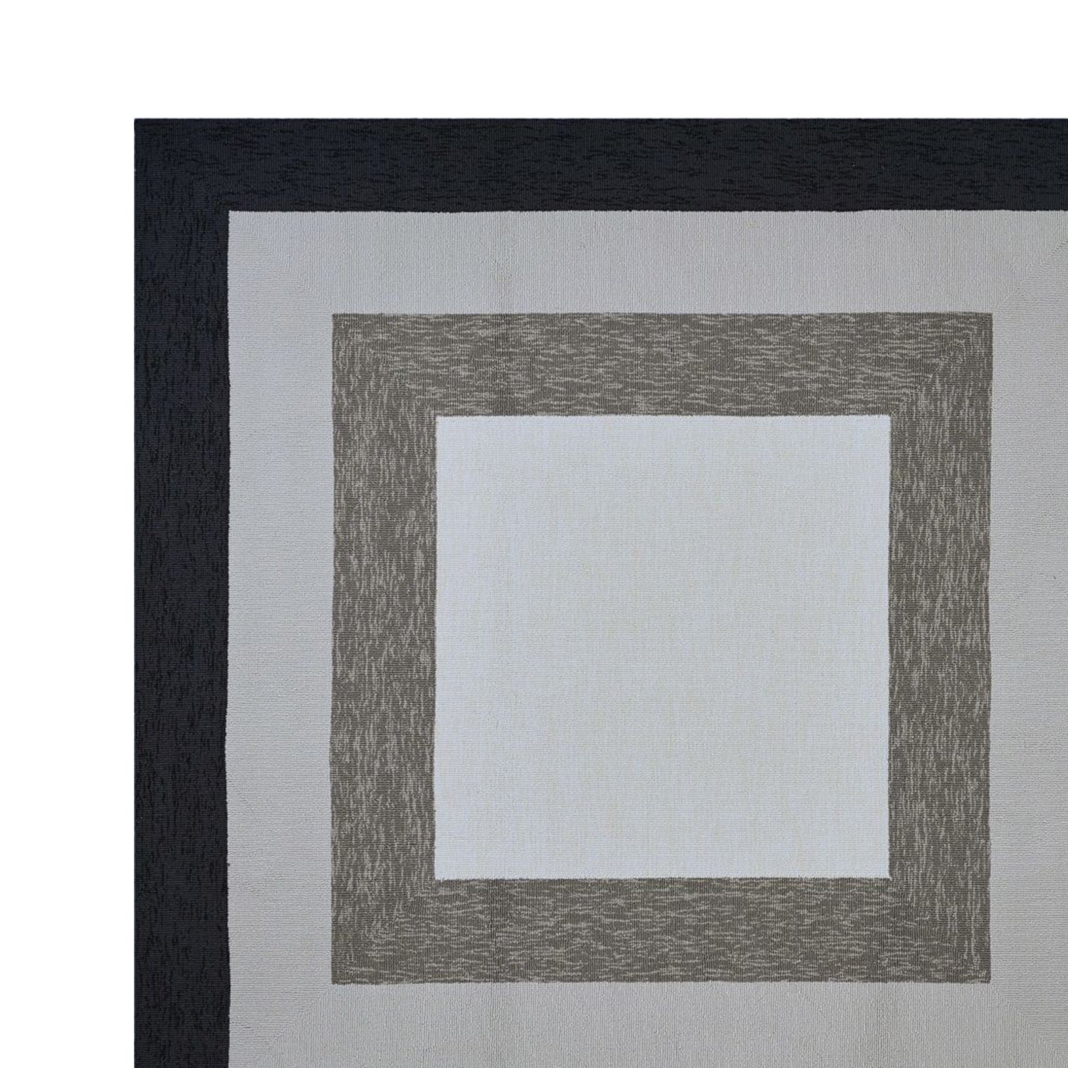 Charcoal Highview Geometric Area Rug - A Piece of Glamorous Modern Artistry to Transform Your Living Space!