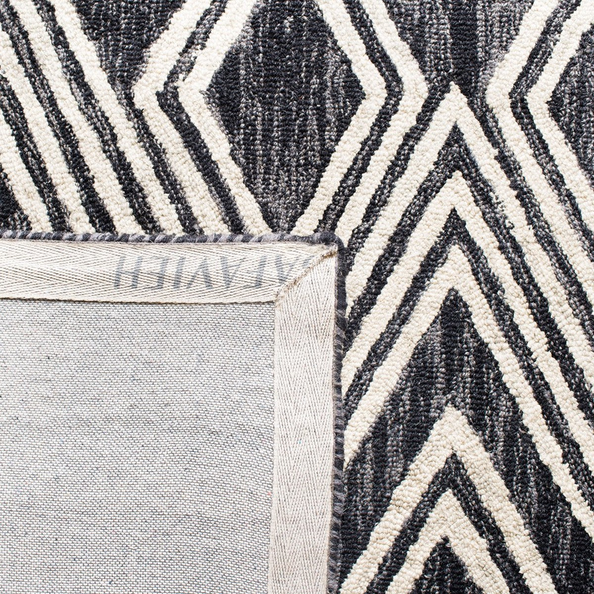 Luxurious 100% Wool Tufted Micro Loop MLP156 Rectangular Rug for Classic Home Decor