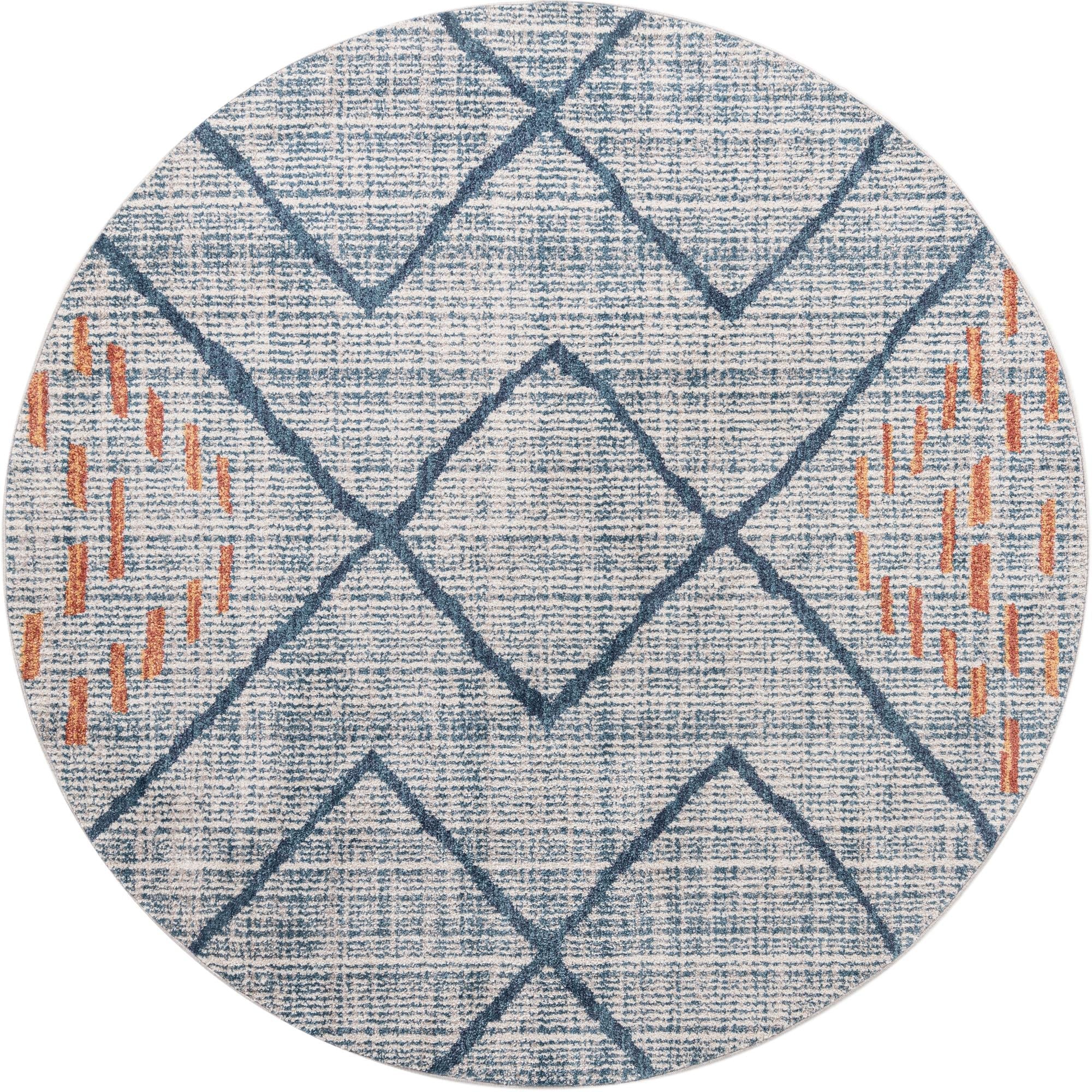 Aramis Tribal Area Rug - Featuring a Striking Geometric Design, Soft and Plush Polypropylene Pile, Easy Maintenance, and Durability for All Indoor Spaces