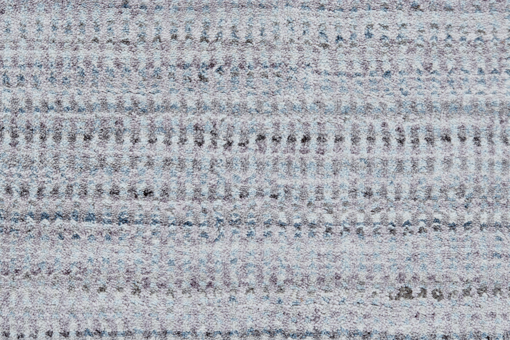 Exquisite Hand-Woven Ombre Area Rug in Blue and Green Rectangle for Your Space