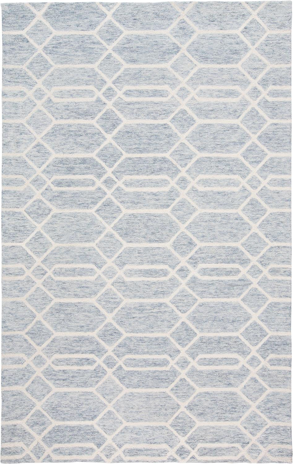 Handmade Stain-Resistant Geometric Wool Area Rug with Stylish Design for Creating Cozy Living Spaces