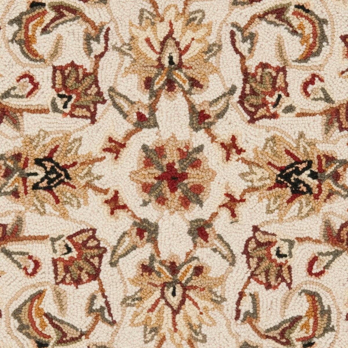 Luxurious Chelsea Hand-Hooked Rug: 100% Virgin Wool Pile, Durable Cotton Backing for All Spaces