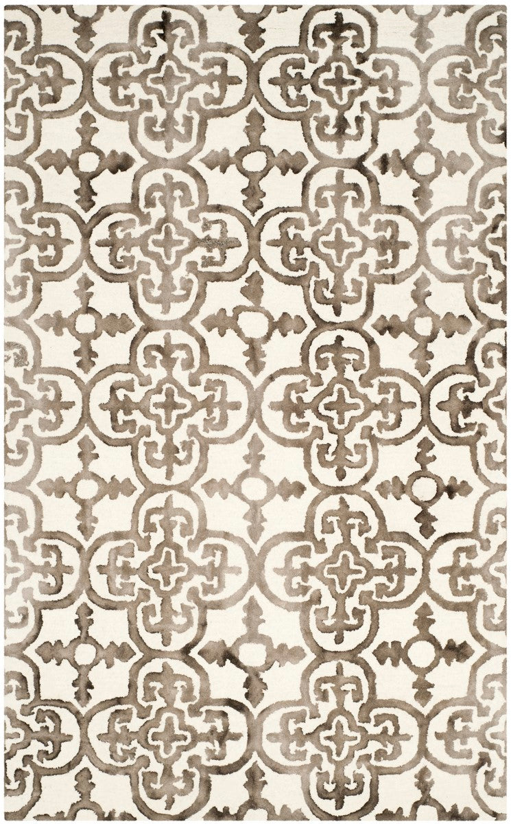 Safavieh Dip Hand-Tufted Wool Rug - Modern Moroccan Design in Navy & Ivory