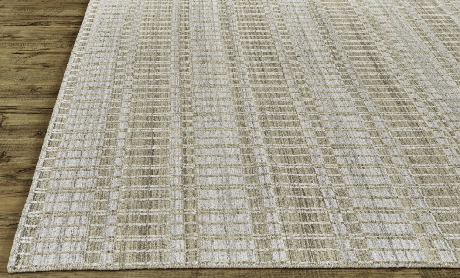 4' x 6' Hand-Woven Striped Area Rug: Unique Artisan Craft for a Cozy Home