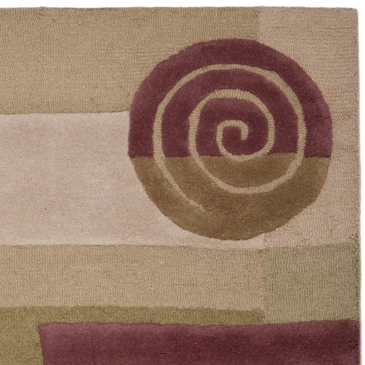 Safavieh Rodeo Hand - Tufted Luxury 100% Wool Rug for Comfortable Living Spaces