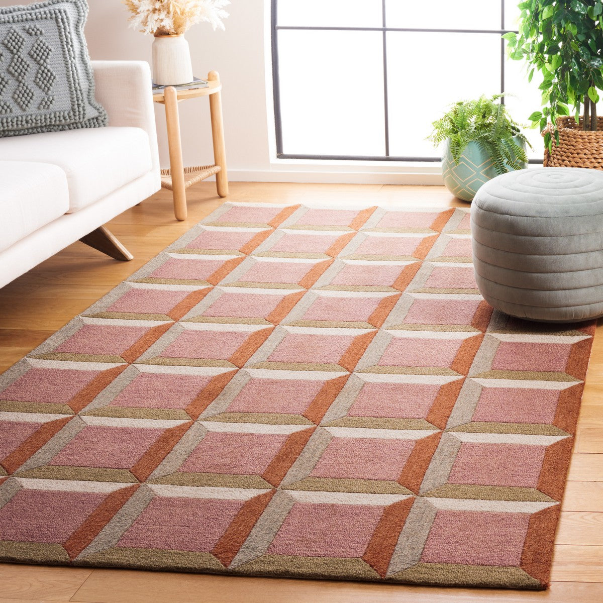 Luxurious Hand-Tufted 80% Wool Modern Rug for Stylish Home Comfort