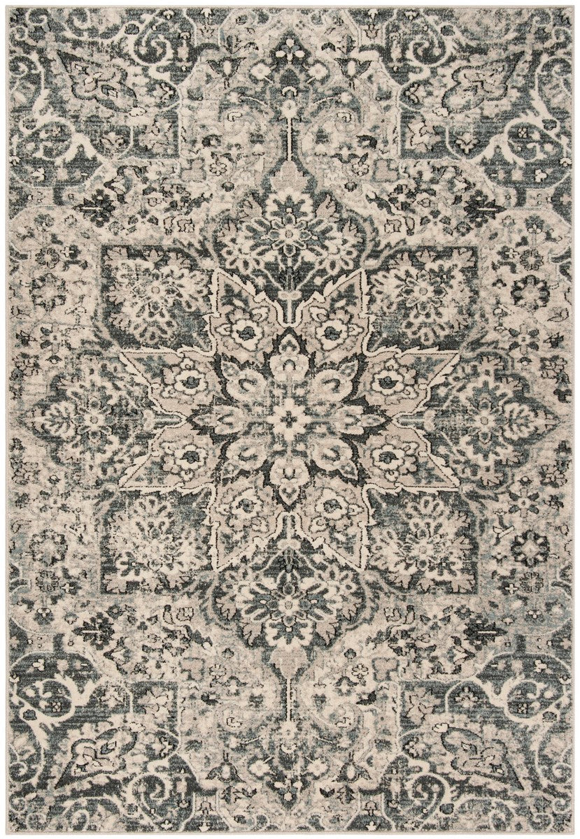 Stylish Carmel Power Loomed Floor Rug with a 0.39-Inch Pile Height and a Durable Mixture of Polypropylene, Jute, Polyester, and Cotton