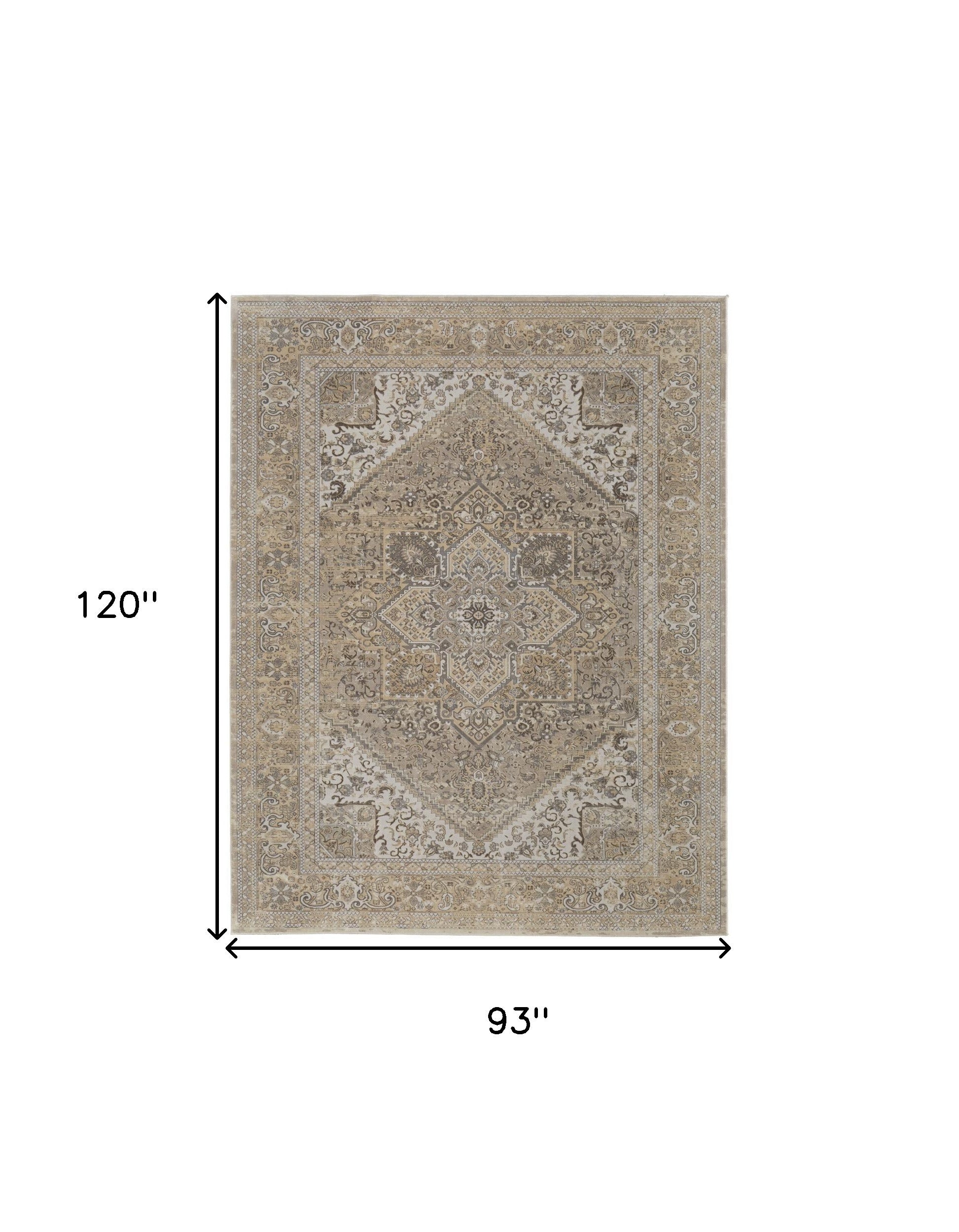 Stylish Distressed Floral Area Rug for Warm and Comfortable Home Décor
