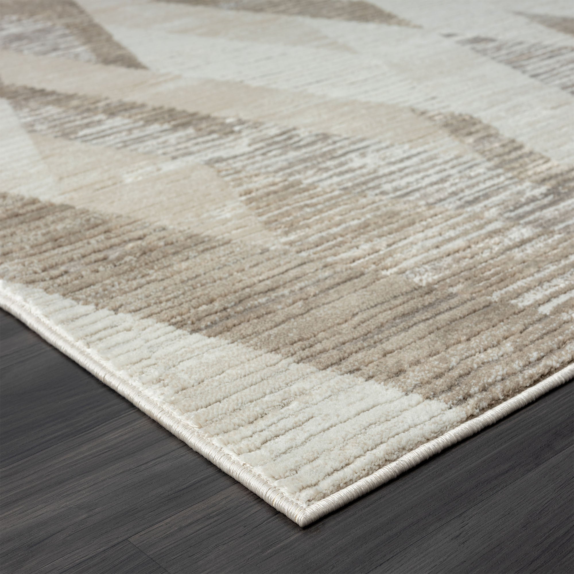 Stylish and Warm Geometric Gray Runner Area Rug for Elegant Home Decor Enhancement