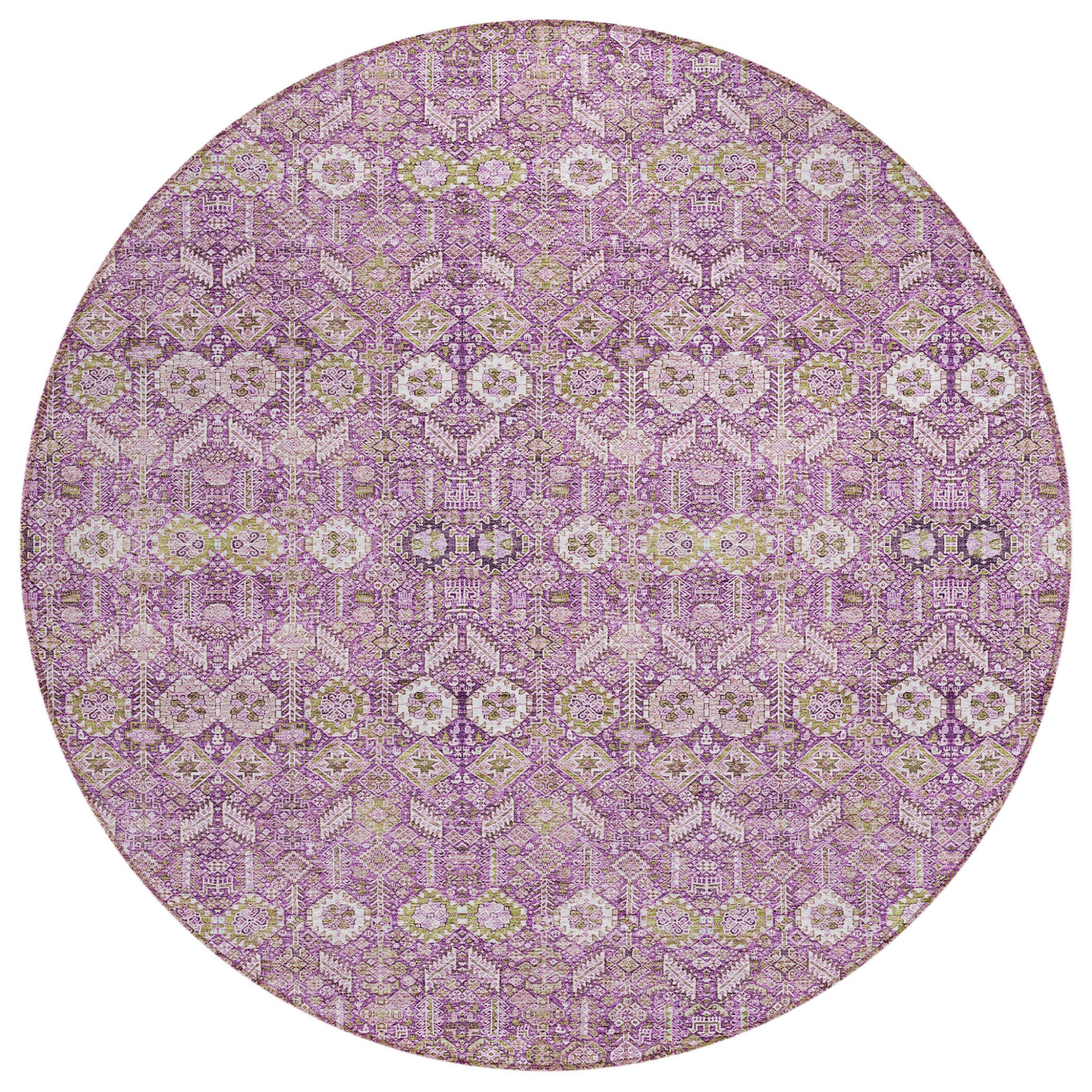 Stylish and Functional Floral Indoor-Outdoor Runner Rug with Stain Resistance, Non-Skid Feature and Beautiful Design for Any Living Space