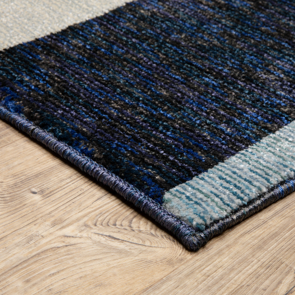 Stain-Resistant Geometric Area Rug in Stylish Brown & Ivory for Homes with Kids & Pets