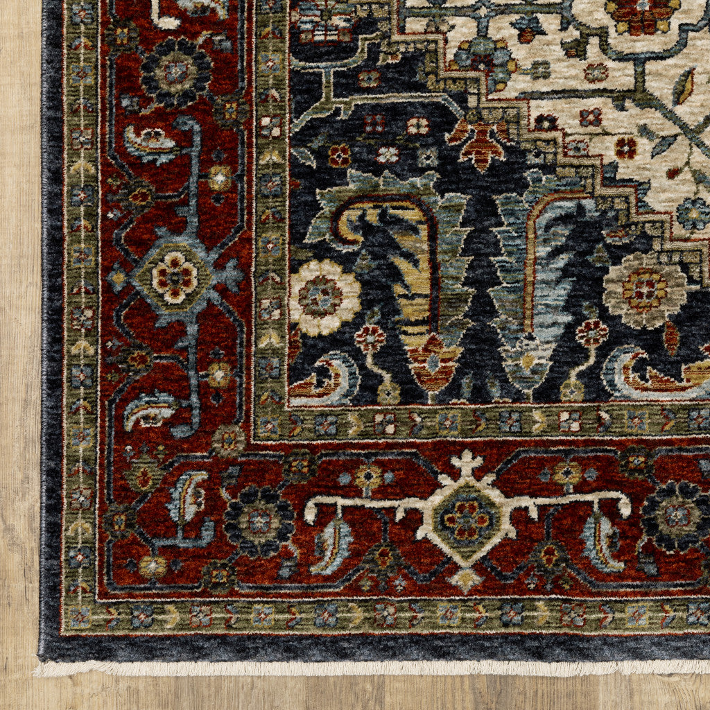 Stain-Resistant Elegant Oriental-Style Runner Area Rug for Any Room, Offering Timeless Design, Warmth, and Style