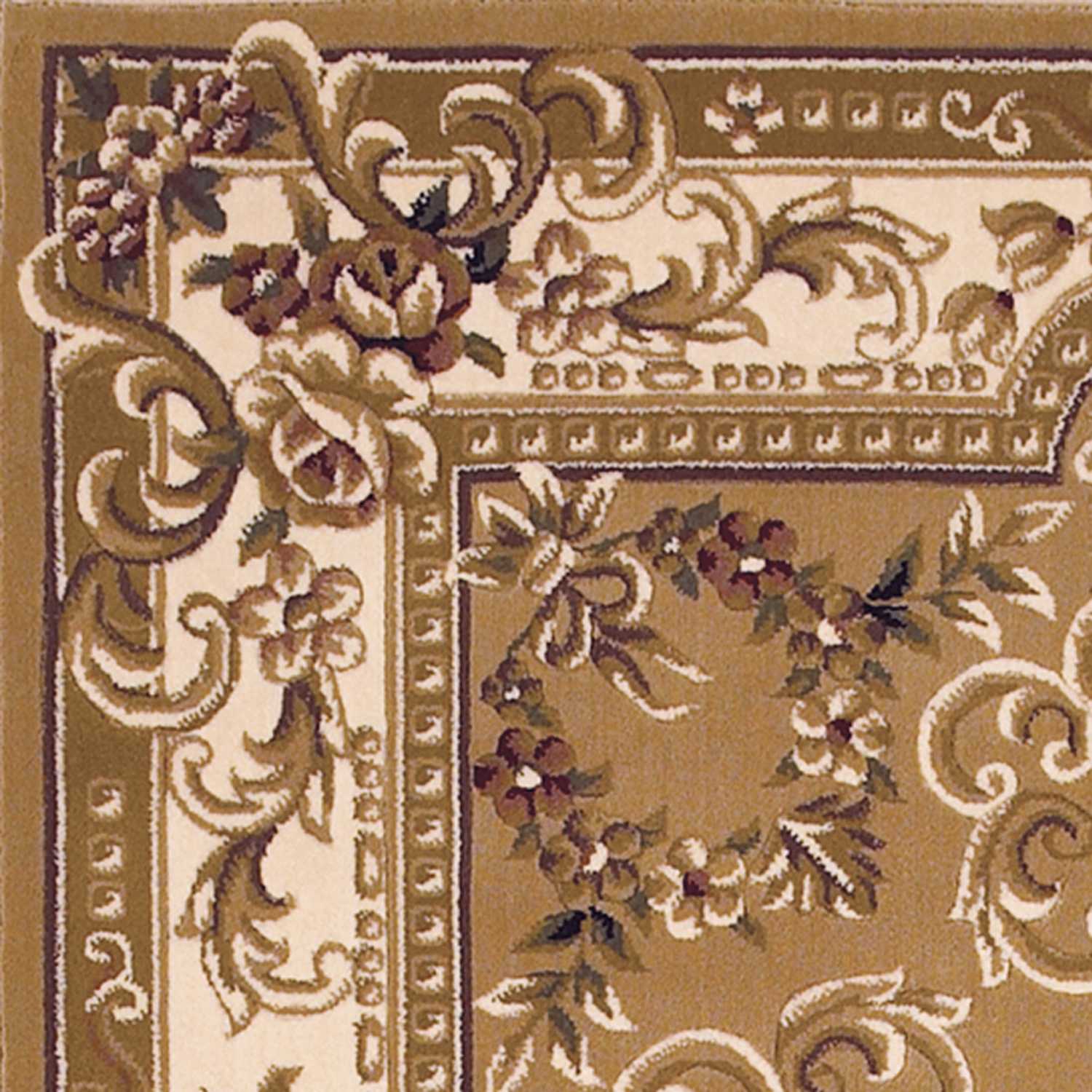 Stunning Aubusson Area Rug in Beige/Ivory - Enhance Your Home Decor