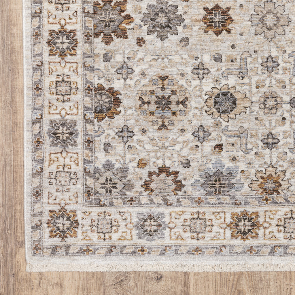 Exquisite Oriental Power - Loomed Runner Rug with Stain - Resistant Feature and Stylish Tassels for Any Indoor Space