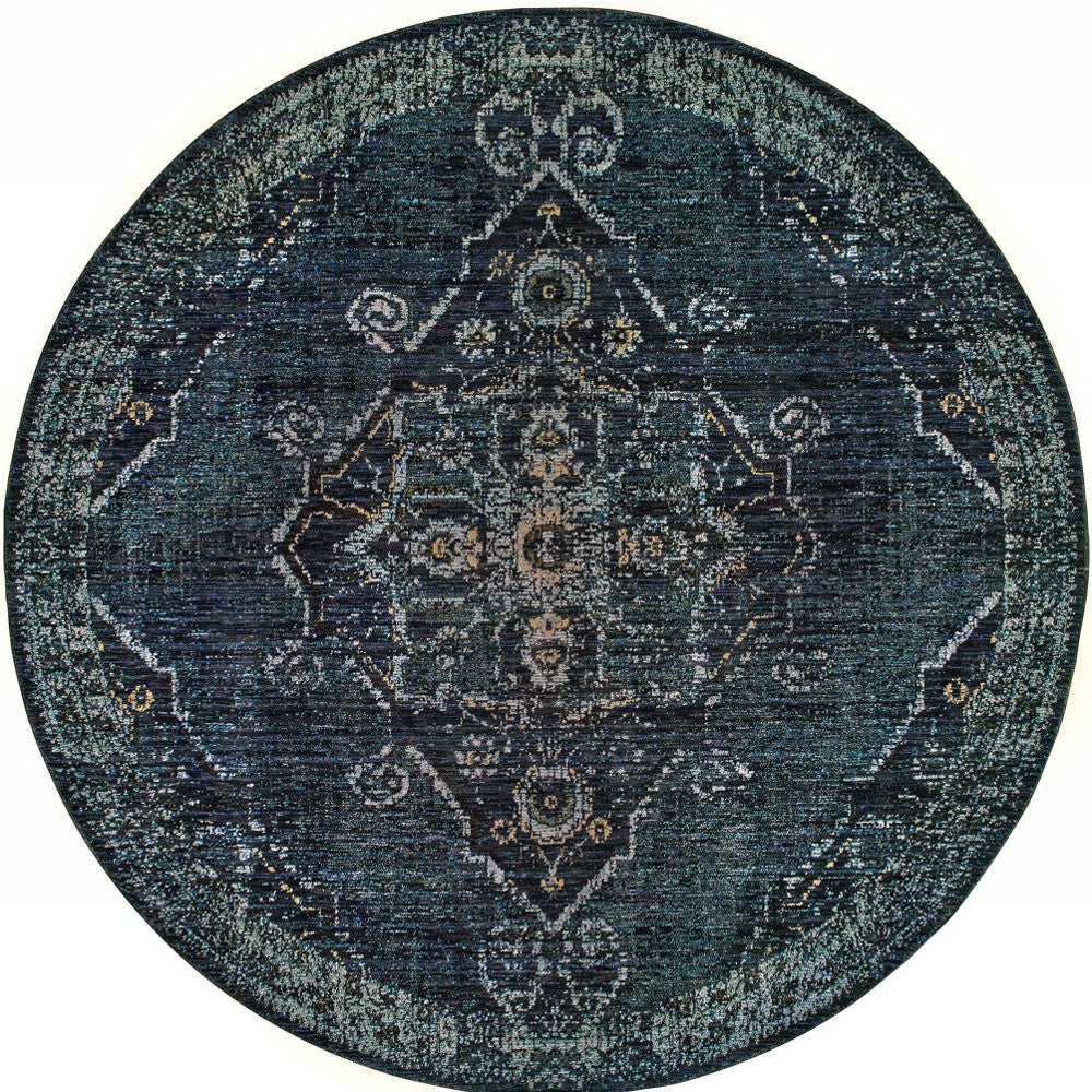 Stylish Stain-Resistant Oriental Area Rug for Living Spaces with Kids & Pets