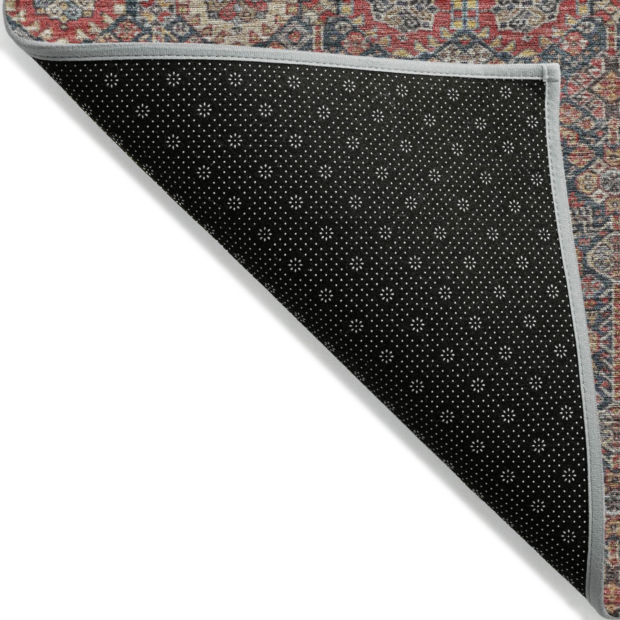 Stylish and Functional Floral Indoor-Outdoor Runner Rug with Stain Resistance, Non-Skid Feature and Beautiful Design for Any Living Space