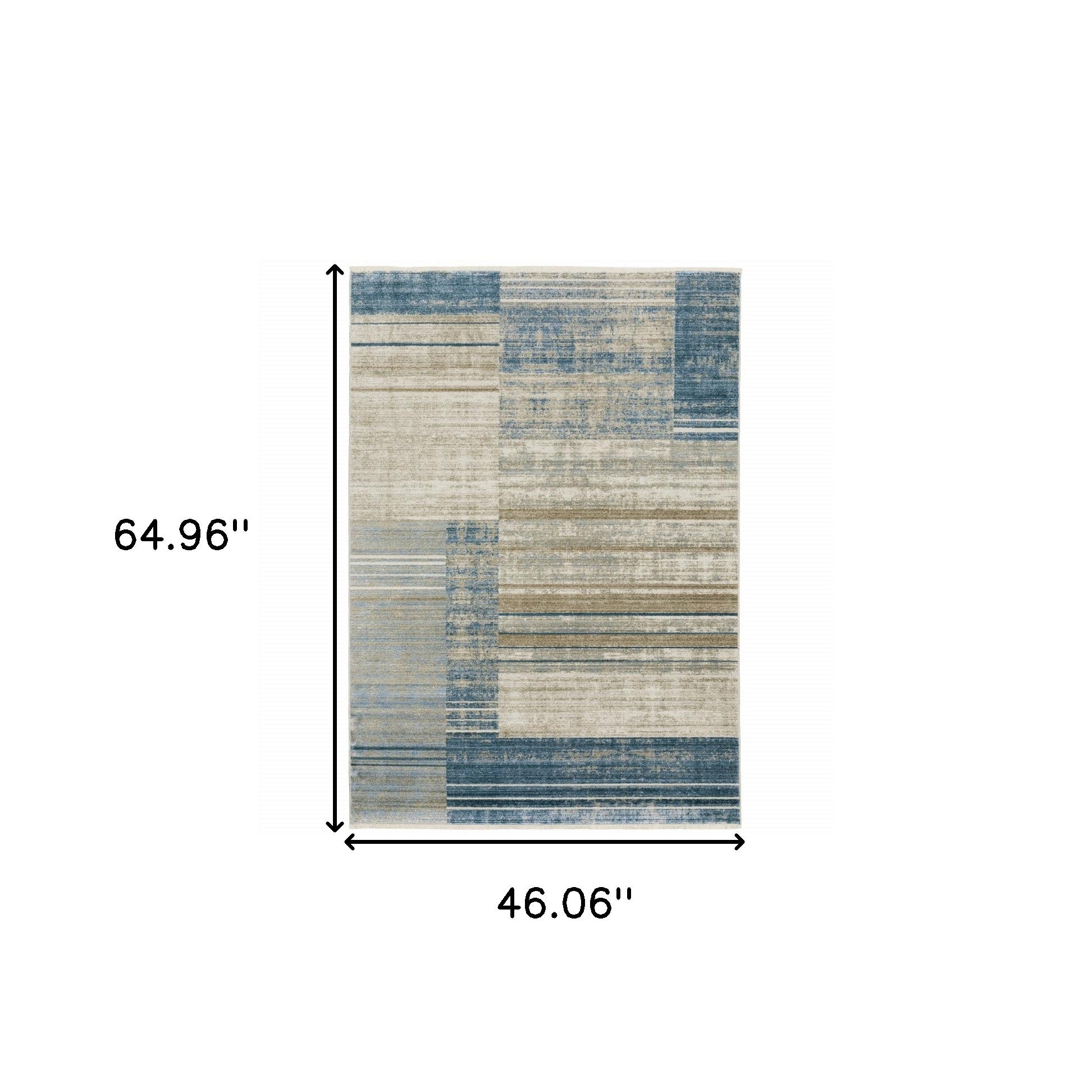 Stylish and Stain-Resistant Geometric Power Loom Runner Rug Ideal for Kid and Pet-Friendly Indoor Spaces