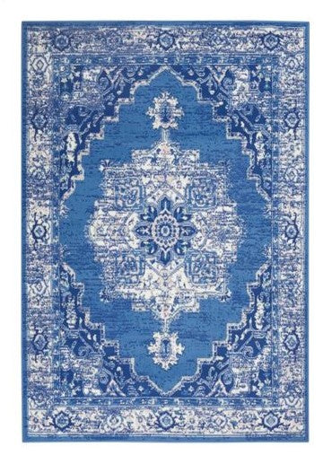 Exquisite Elegant Floral Dhurrie Area Rug with an Alluring Navy Blue - Gray Design for a Warm and Cozy Home Décor