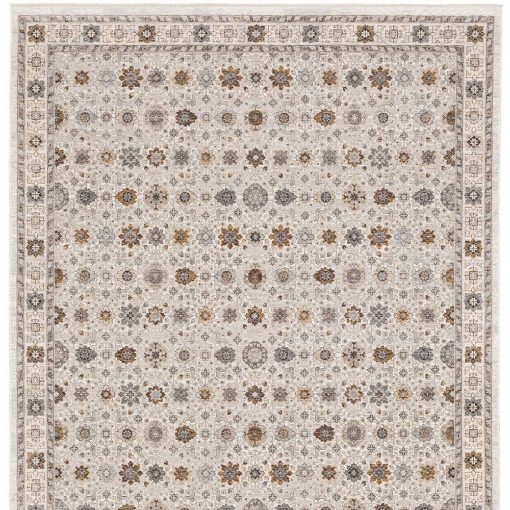 Exquisite Oriental Power - Loomed Runner Rug with Stain - Resistant Feature and Stylish Tassels for Any Indoor Space