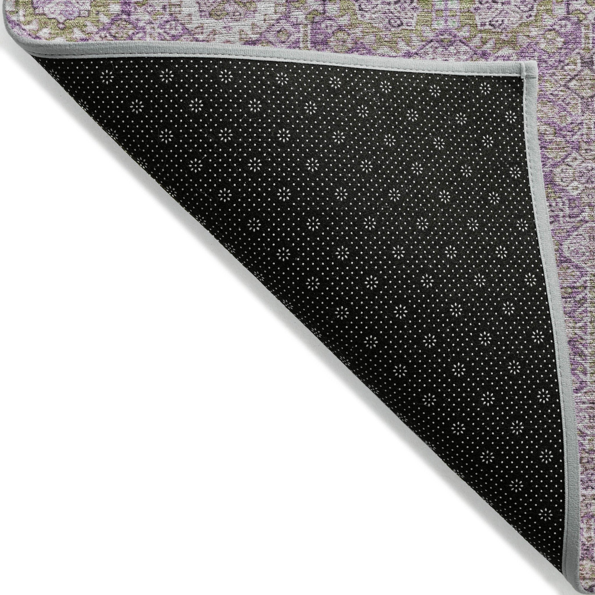 Stylish and Functional Floral Indoor-Outdoor Runner Rug with Stain Resistance, Non-Skid Feature and Beautiful Design for Any Living Space