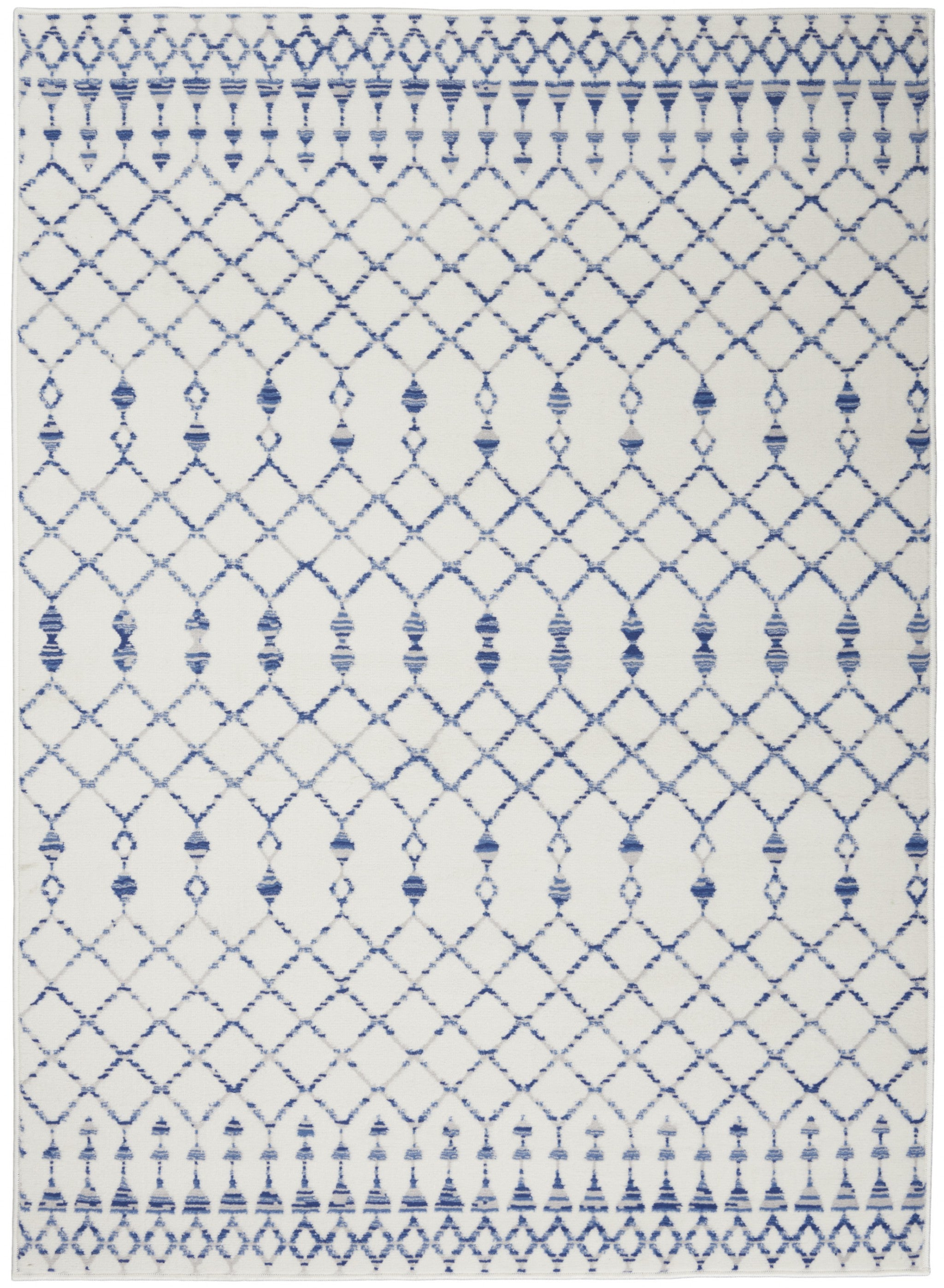 Stylish Geometric Berber Rectangle Area Rug for Elevating the Decor of Any Living Space