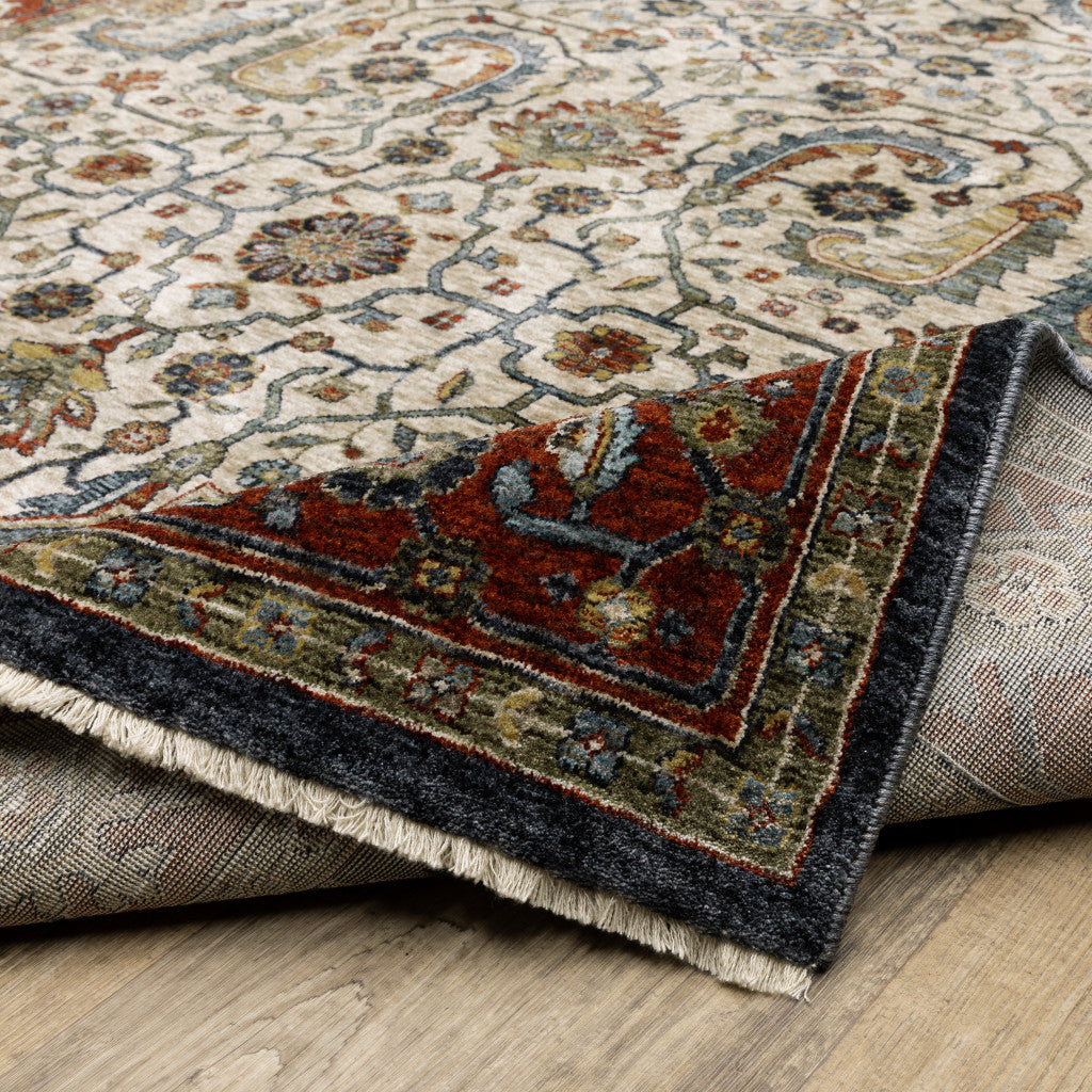 Stain-Resistant Elegant Oriental-Style Runner Area Rug for Any Room, Offering Timeless Design, Warmth, and Style