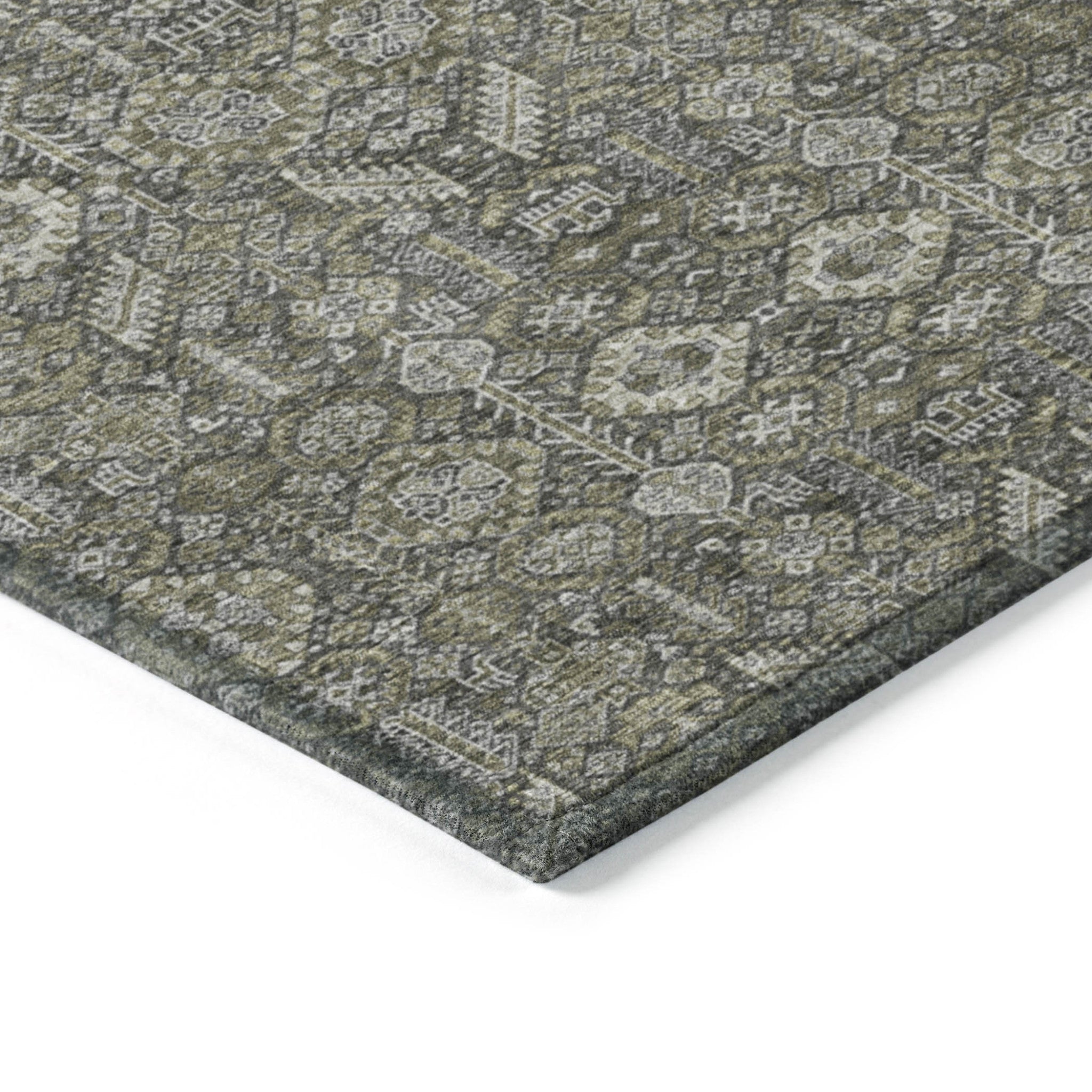 Stylish and Functional Floral Indoor-Outdoor Runner Rug with Stain Resistance, Non-Skid Feature and Beautiful Design for Any Living Space