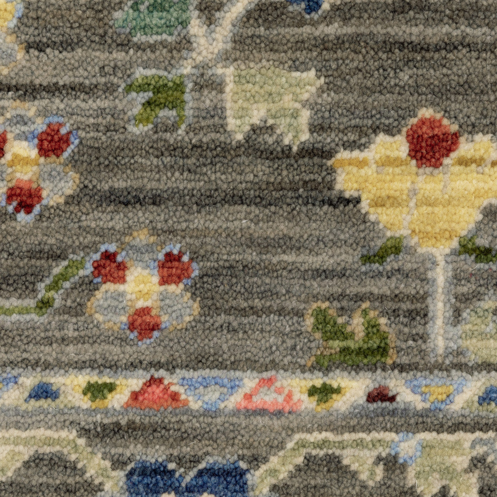 Stylish and Stain-Resistant Elegant Blue and Gray Oriental Power Loom Area Rug for Any Room Décor