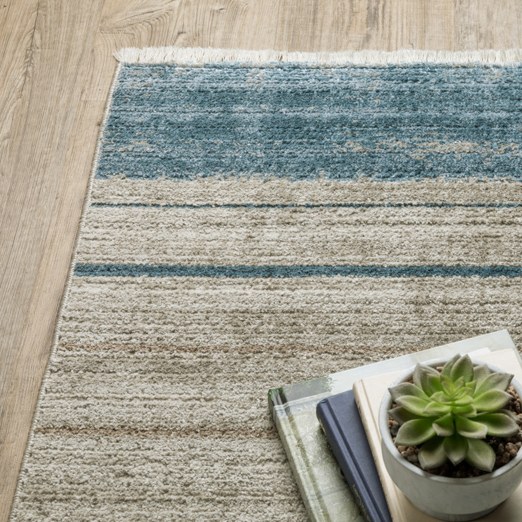 Stylish and Stain-Resistant Geometric Power Loom Runner Rug Ideal for Kid and Pet-Friendly Indoor Spaces