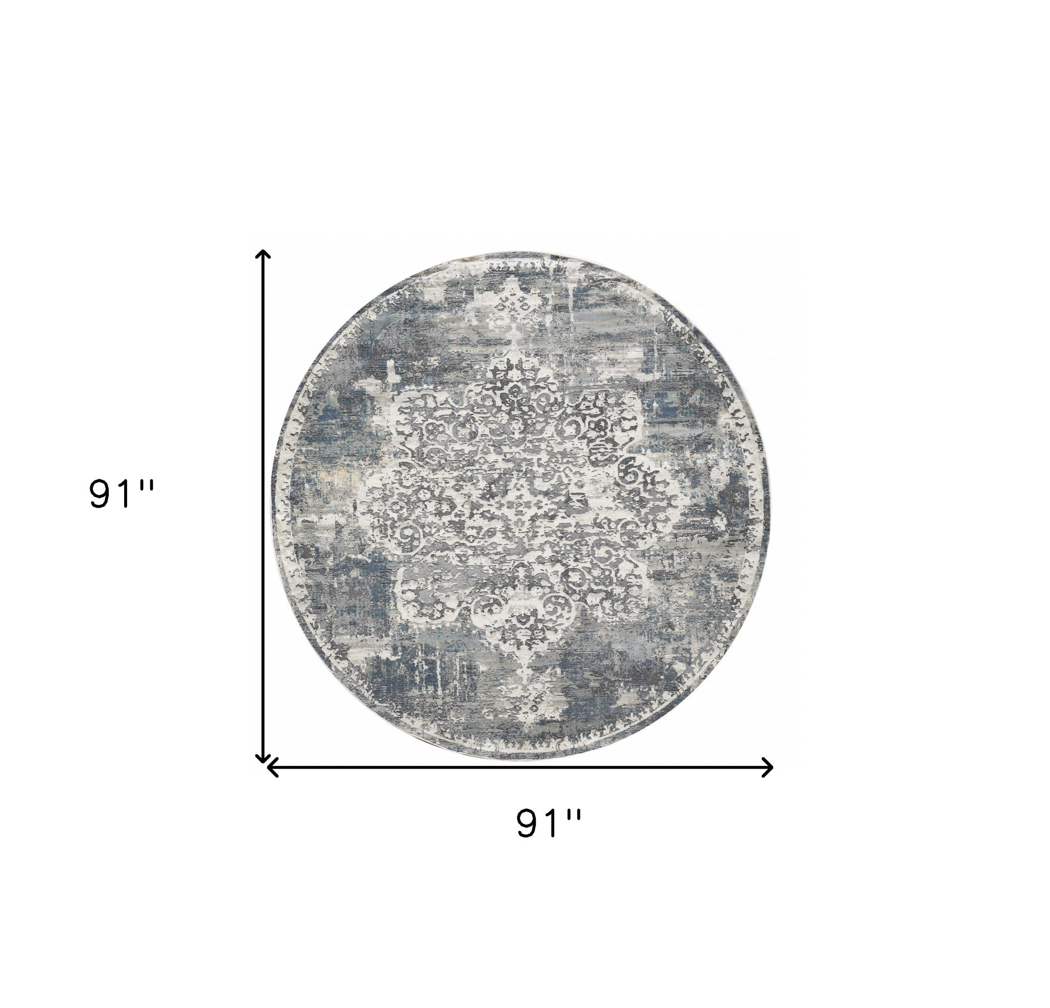 Stunning Ivory/Teal Bentley Area Rug: A Contemporary Touch for Your Home
