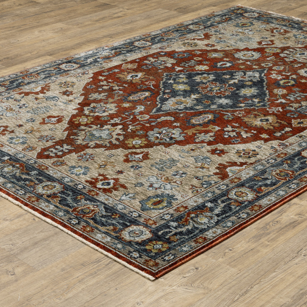 Exquisite Oriental Style Stain-Resistant Runner Rug with Tassels for Decorating Any Space