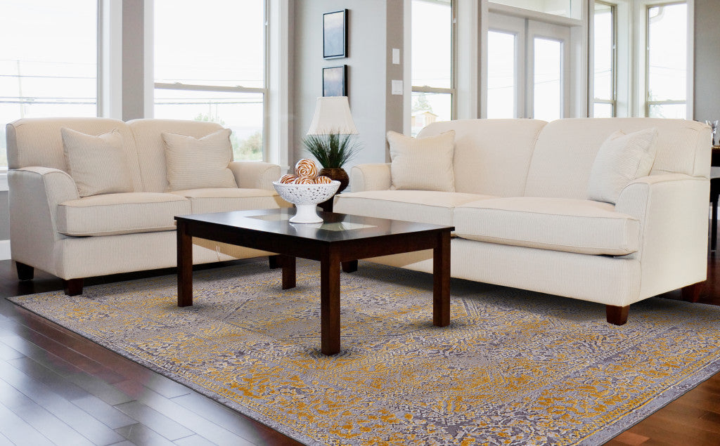 Exquisite Oriental Power Loom Area Rug - A Stain-Resistant and Stylish Decorative Piece for Any Room