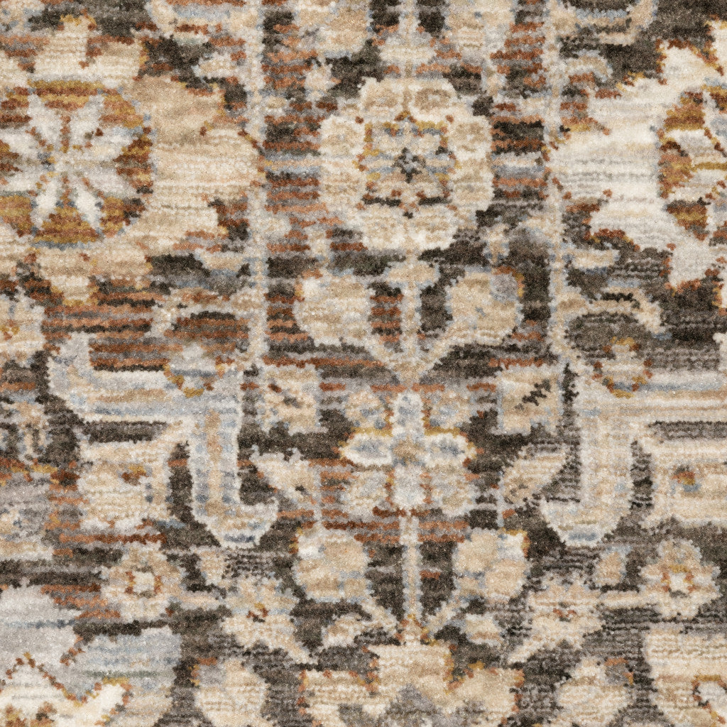 Exquisite Oriental Power - Loomed Runner Rug with Stain - Resistant Feature and Stylish Tassels for Any Indoor Space