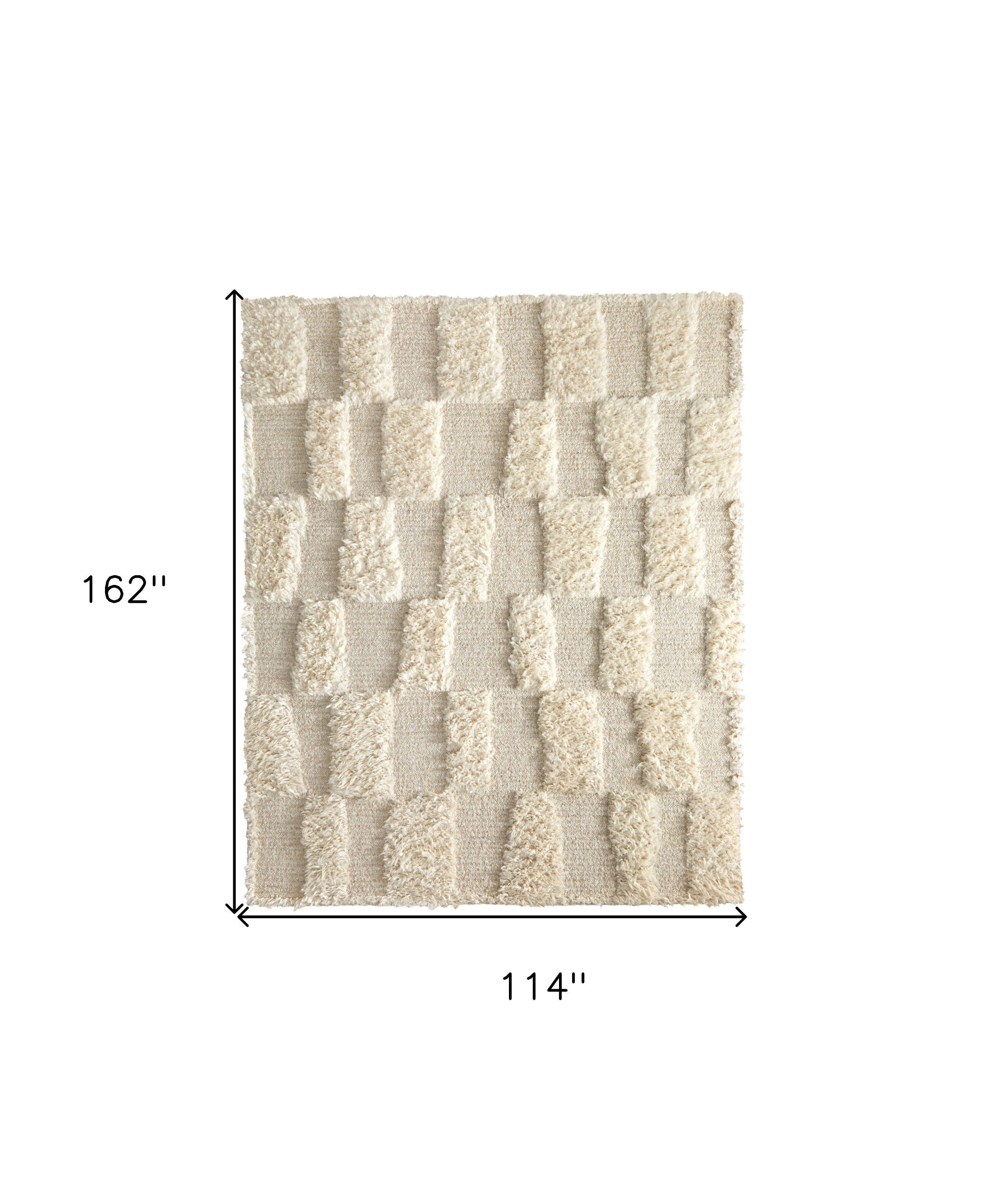 Stylish and Elegant Geometric Hand-Woven Wool Area Rug with Stain-Resistant Feature for Luxurious Living Spaces