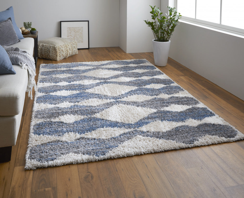 High - Quality Stain - Resistant Elegant Chevron Design Area Rug for Kid and Pet - Friendly Homes