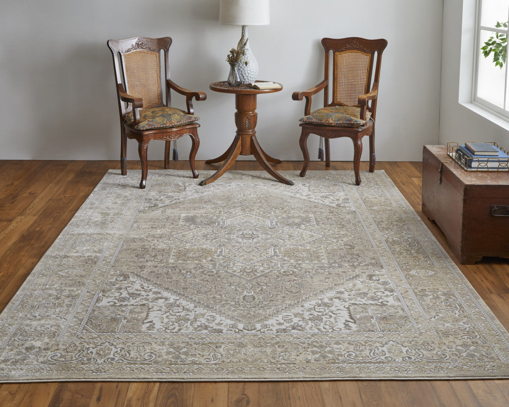 Stylish Distressed Floral Area Rug for Warm and Comfortable Home Décor
