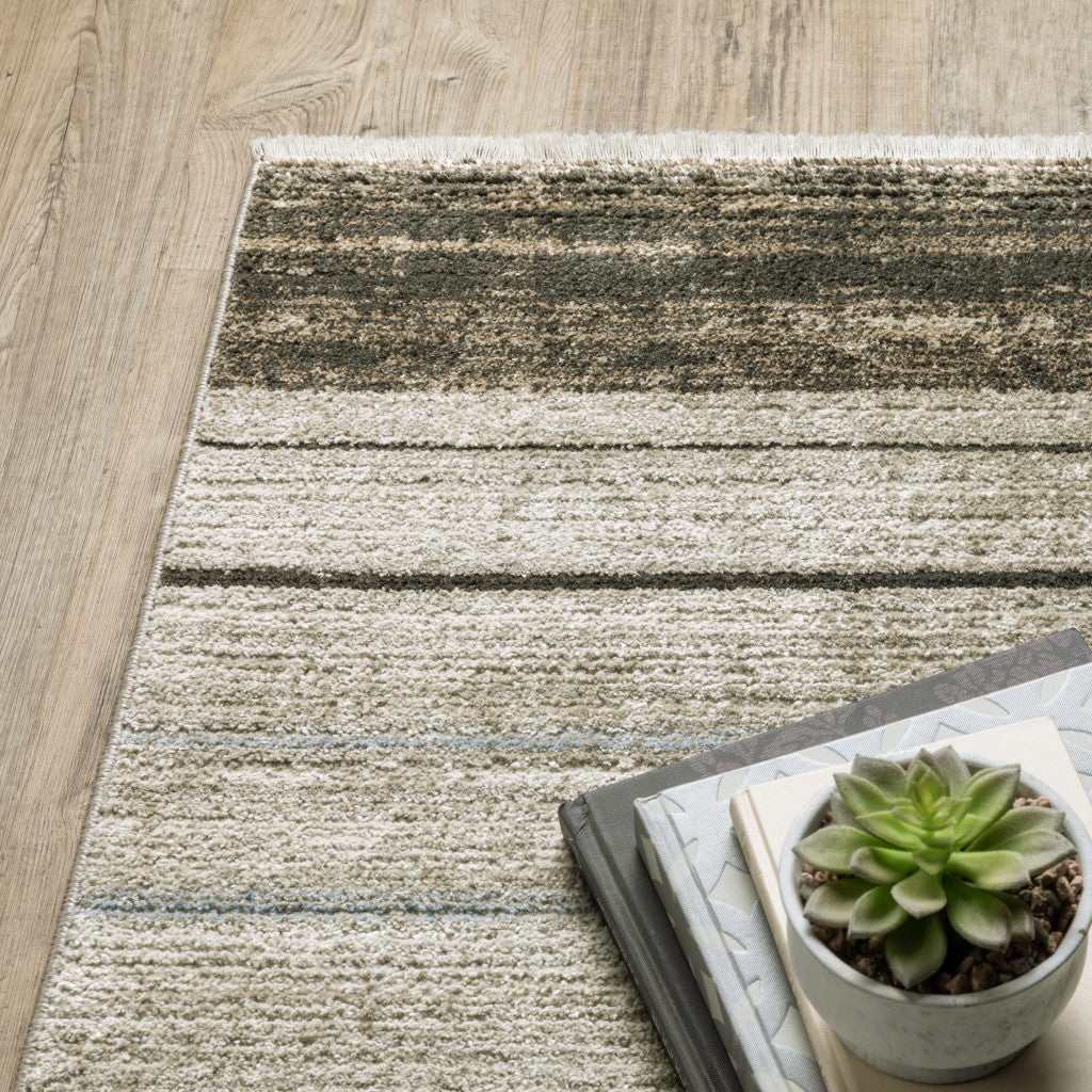 Stylish and Stain-Resistant Geometric Power Loom Runner Rug Ideal for Kid and Pet-Friendly Indoor Spaces