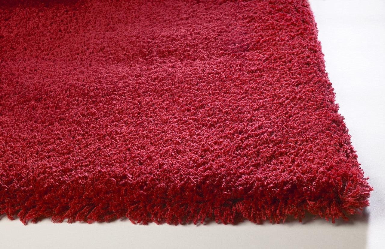 Captivating Red Shag Rug: Add Modern Coziness to Your Home Now!
